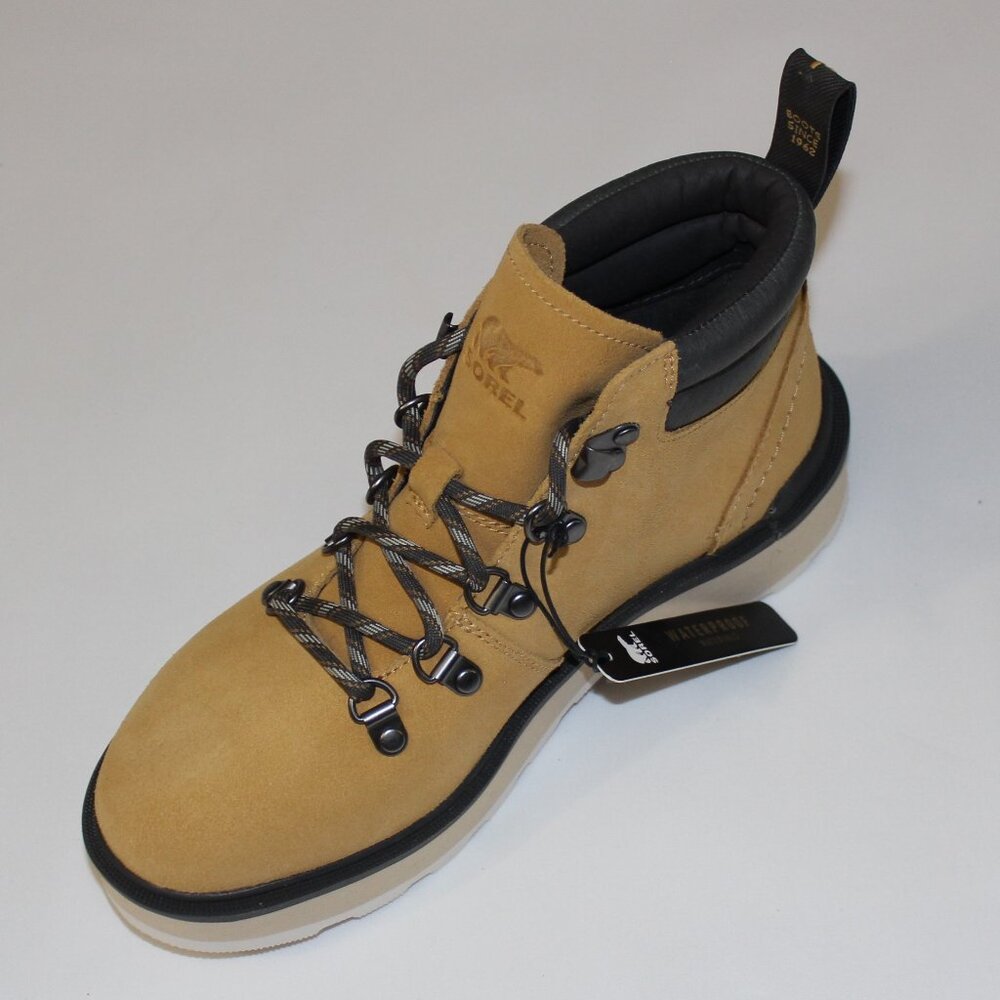SOREL GEO YELLOW/JET HI-LINE HIKER BOOTS